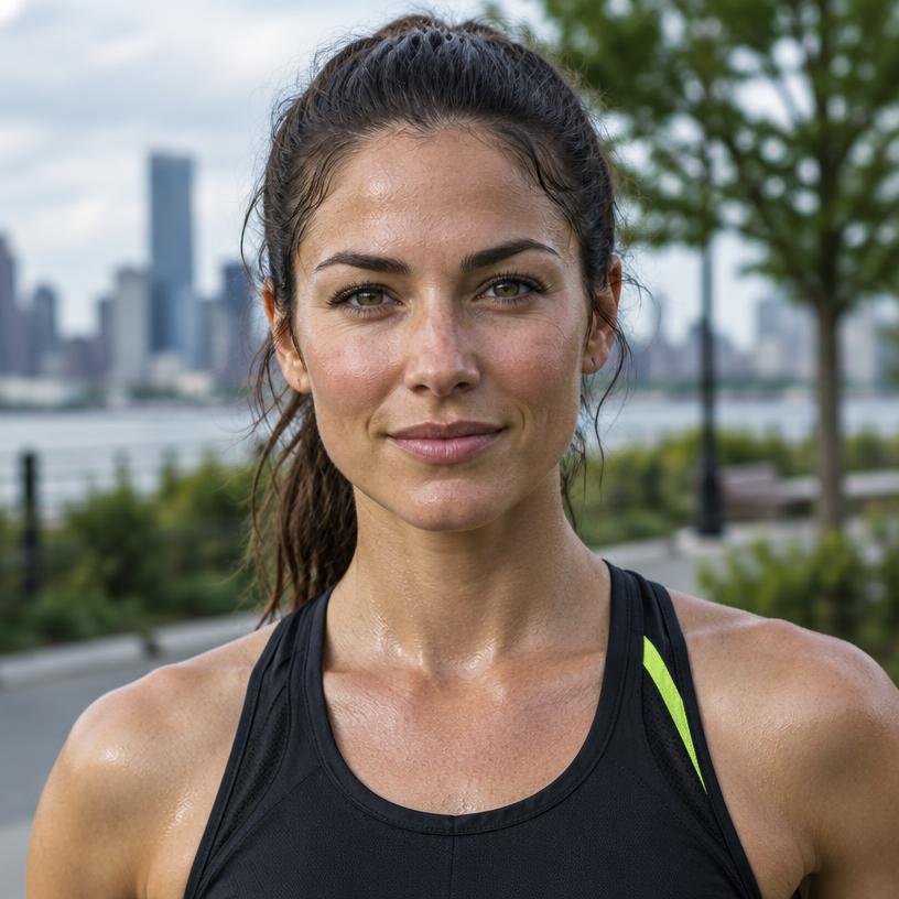 Sample profile for runner Maya Chen
